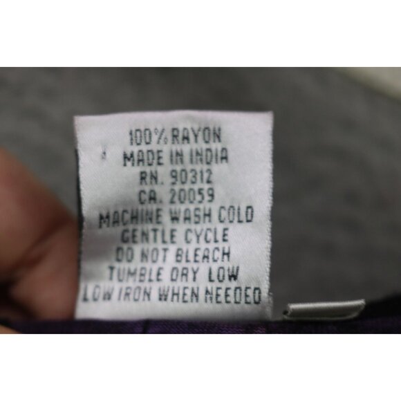 Parsley & Sage Purple and Black 3/4 Sleeve Dress-Size Large-BOHO-Whimsigoth - Picture 7 of 11